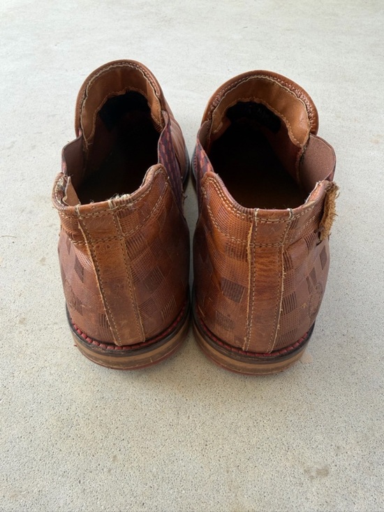 Bull Boxer Brown Leather Ankle Chelsea Boots Men’s Size 9 main image 6